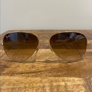 Ray-Ban Aviator Gradient Sunglasses